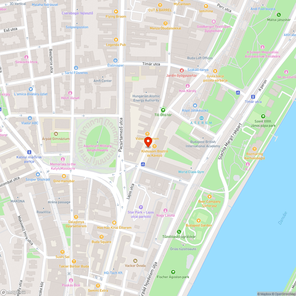 Megdőlt oszlop bejelentés helye