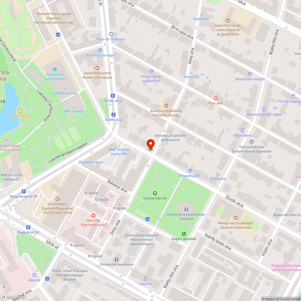 Botlásveszélyes fedlap bejelentés helye