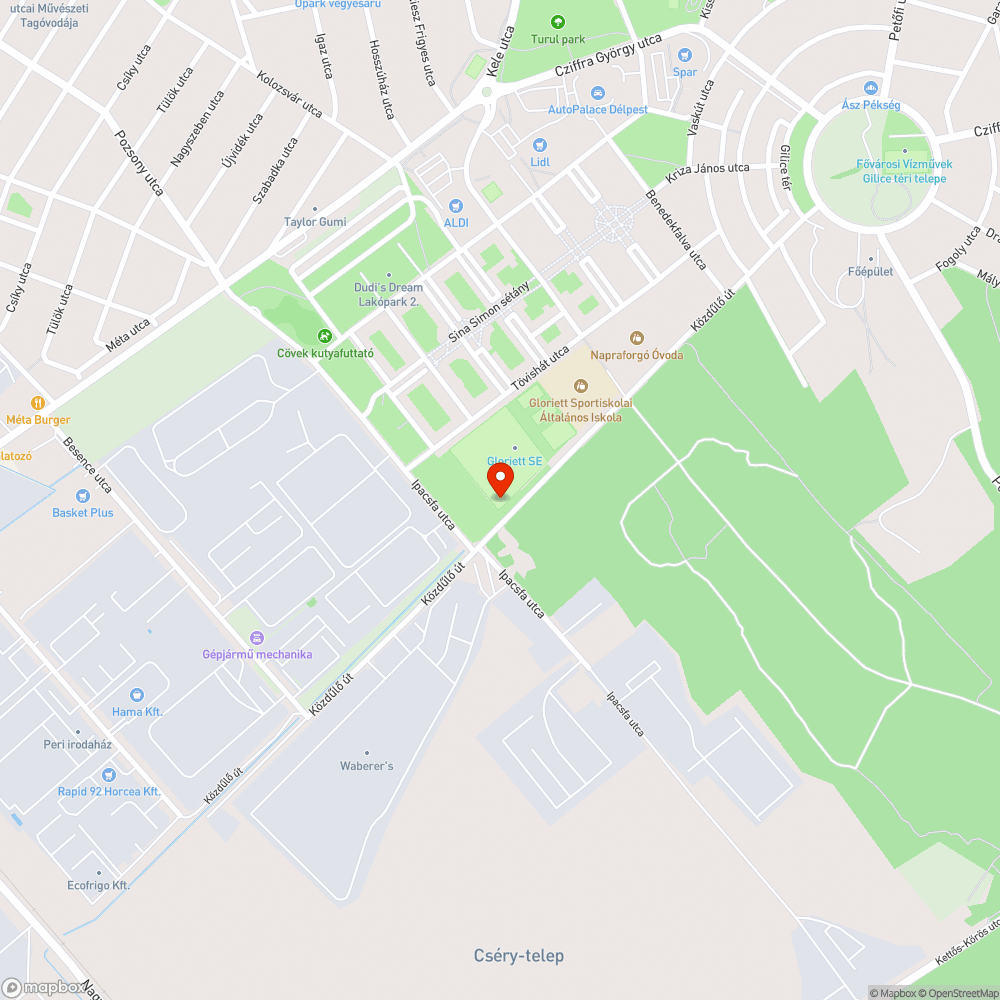 Kidobott kanapé az erdő szélén bejelentés helye