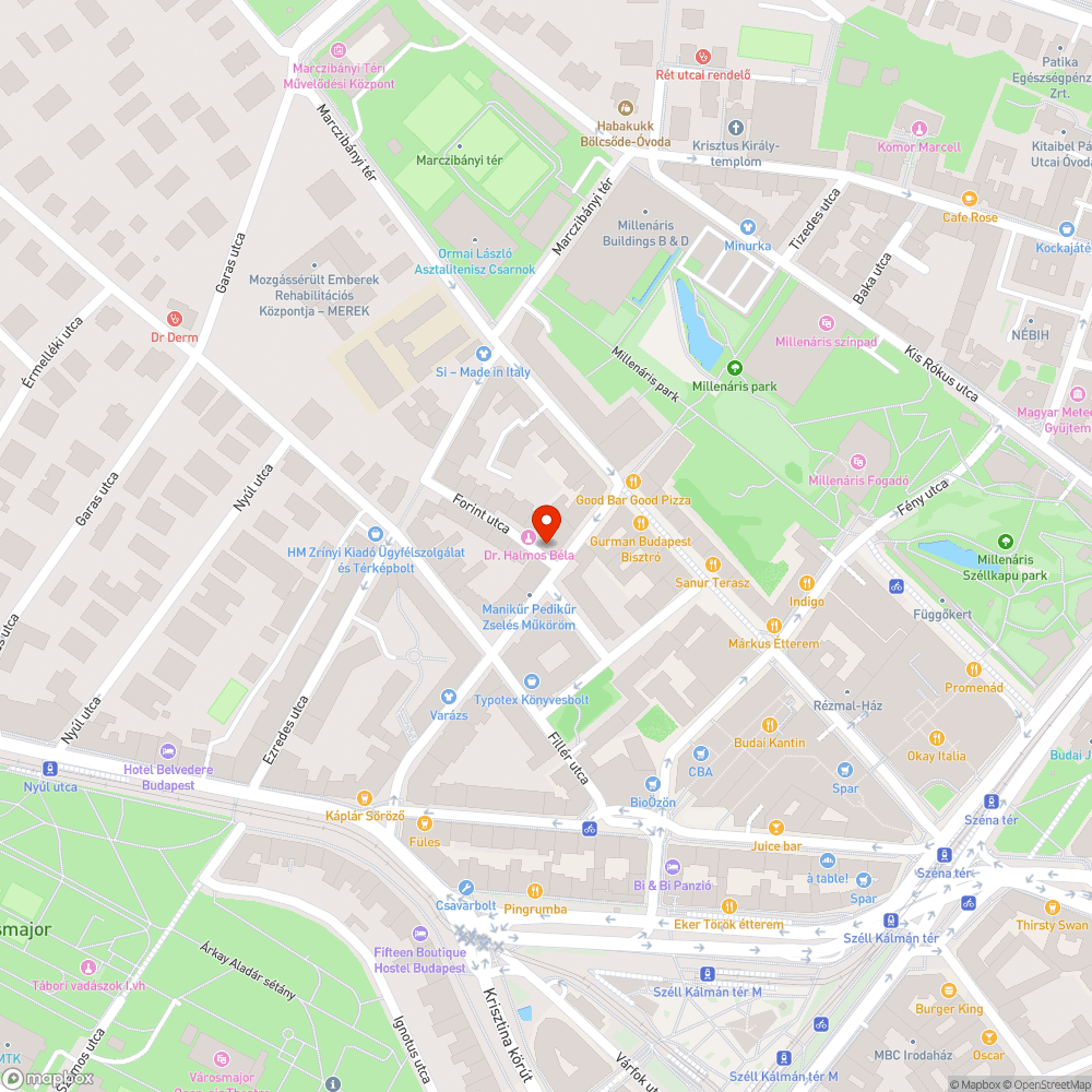 Forgalmat akadályozó parkolás a kereszteződésben bejelentés helye