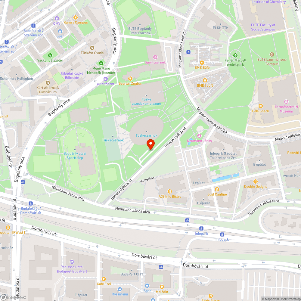 Roncslerakat bejelentés helye