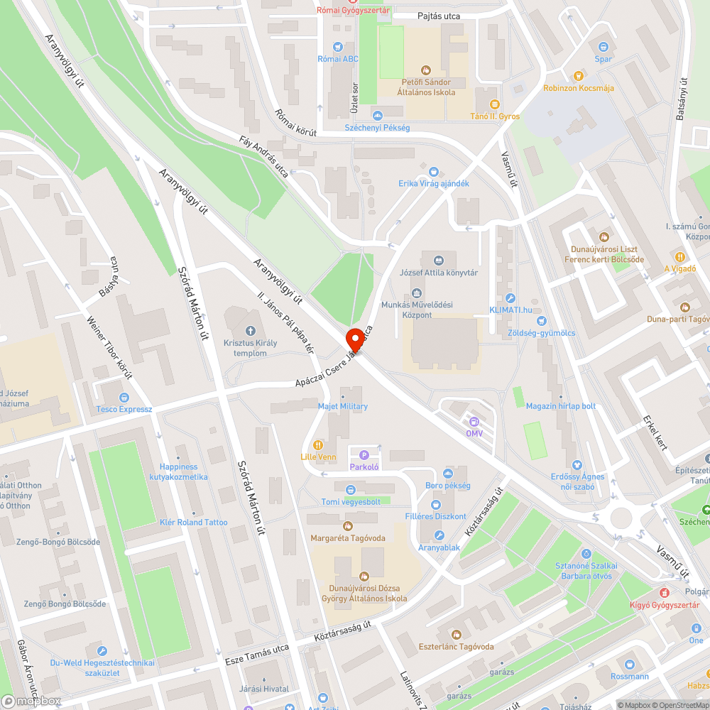 hibás lámpa bejelentés helye