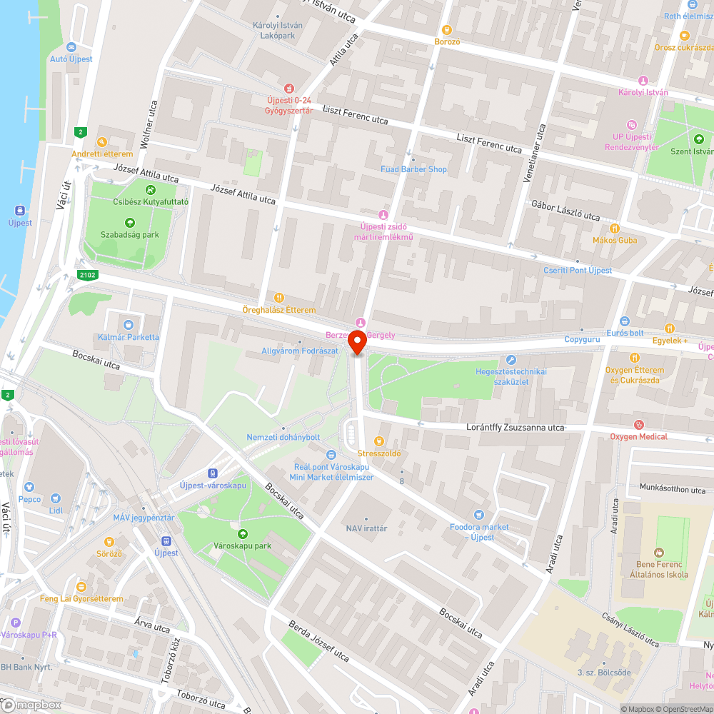 Botlásveszély bejelentés helye