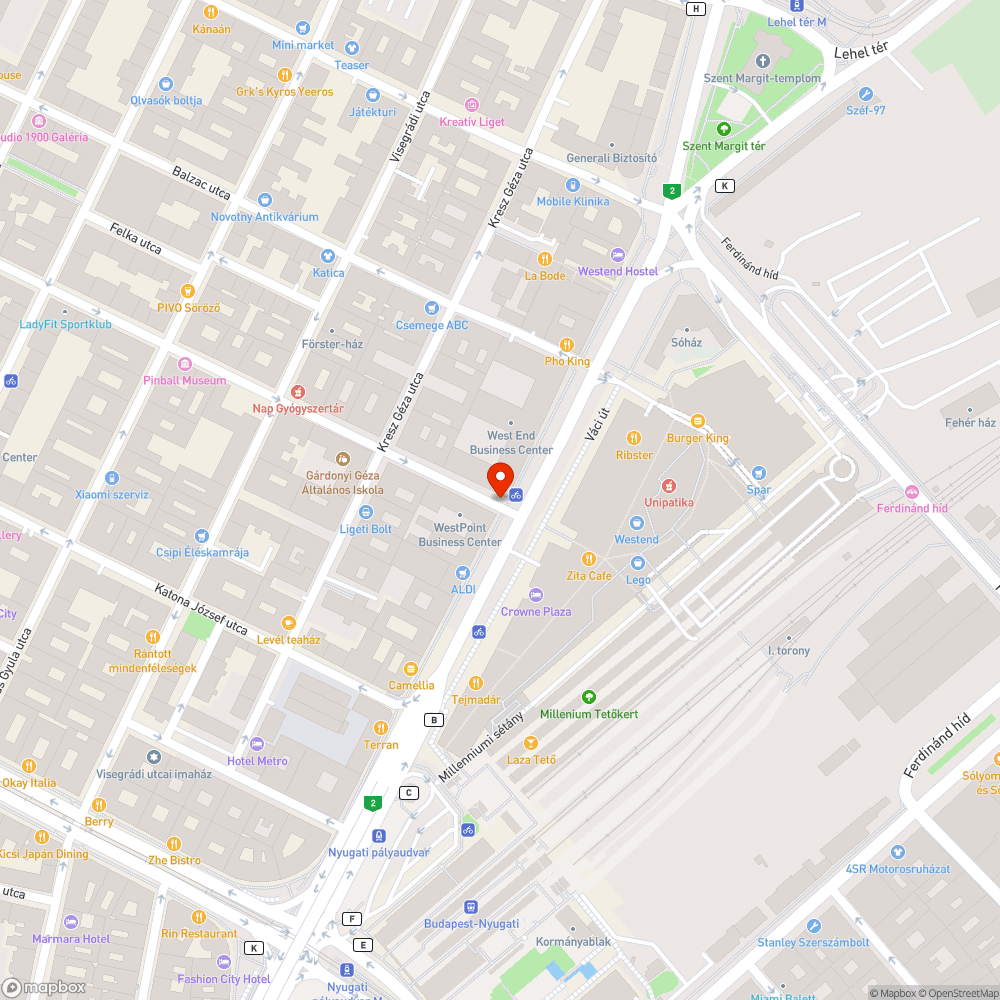 Pollerhiány bejelentés helye