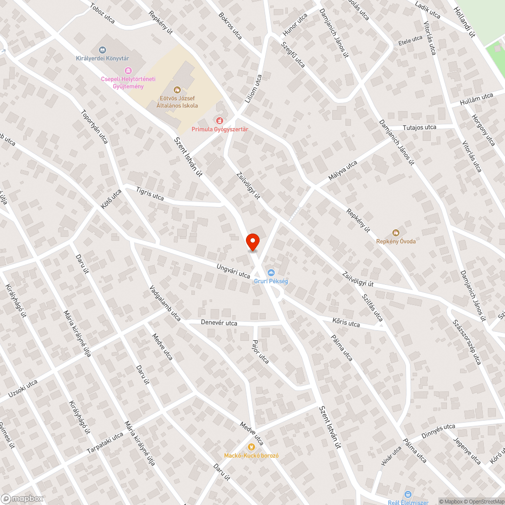 Gyalogos átkelőhely festése bejelentés helye