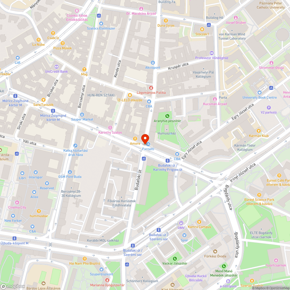 Csatornázási vagy vízelvezetési hiányosság a Budafoki úton bejelentés helye