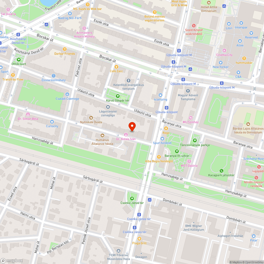 Kerékpárosokat is akadályozó fekvő rendőr bejelentés helye