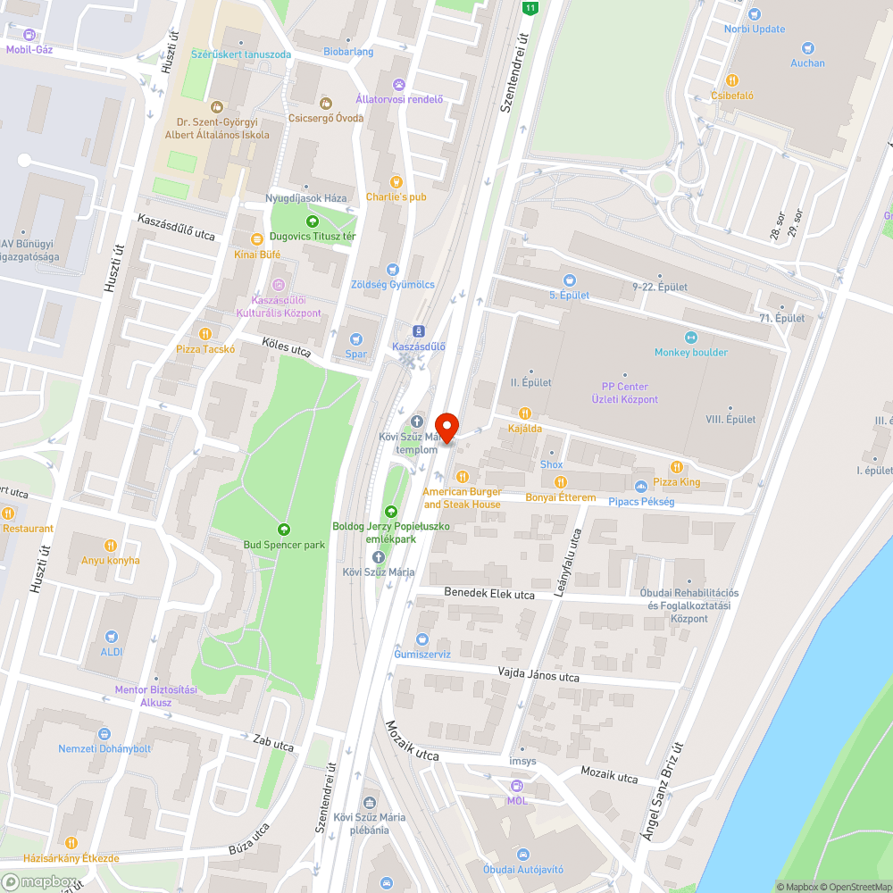 Gyalog- és kerékpárút bejelentés helye