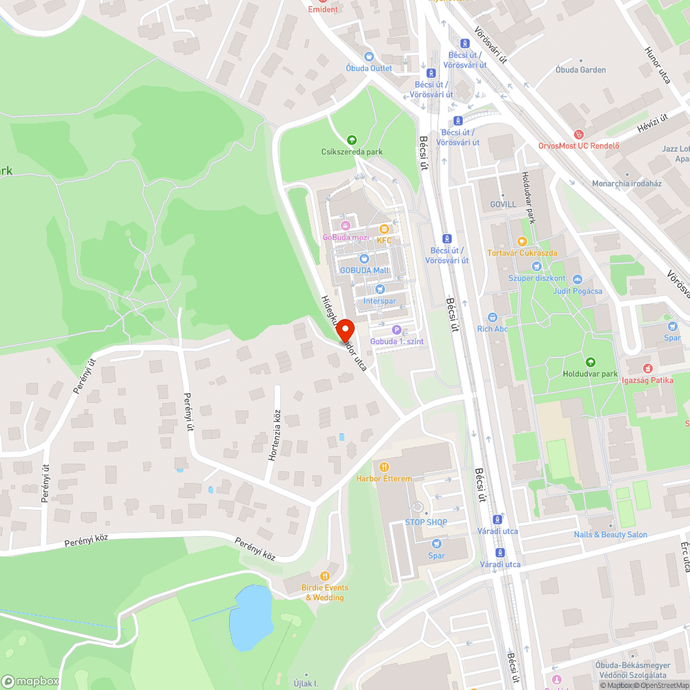 III. ker. Úttestre lógó fák bejelentés helye