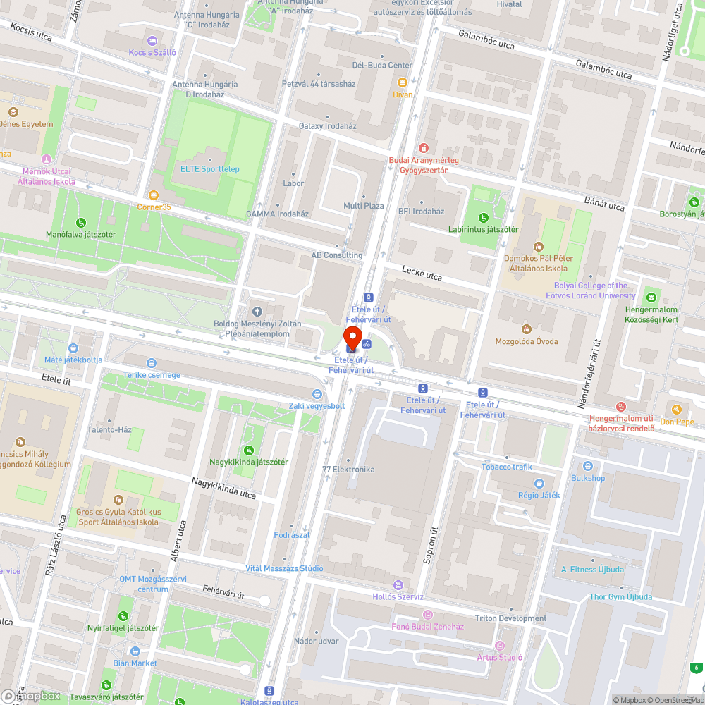 Hétvégi üzem bejelentés helye