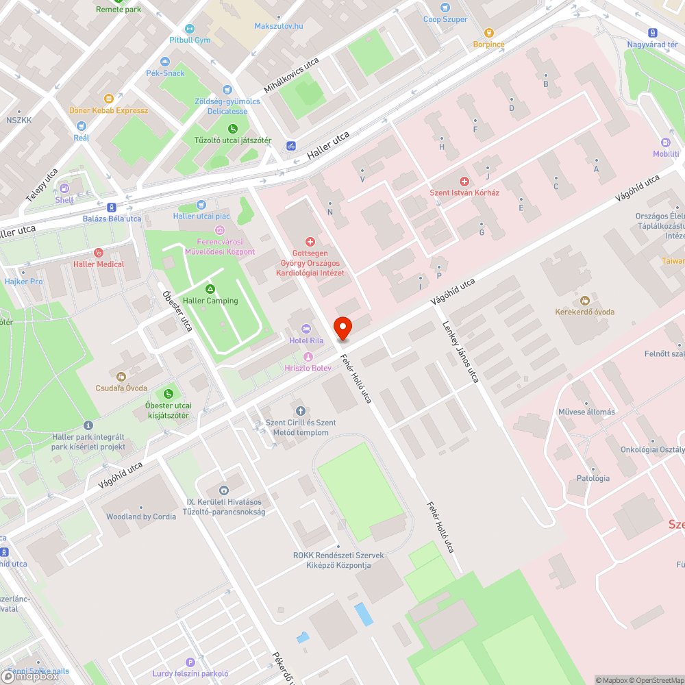 Esőzések alkalmával járhatatlan szakasz bejelentés helye