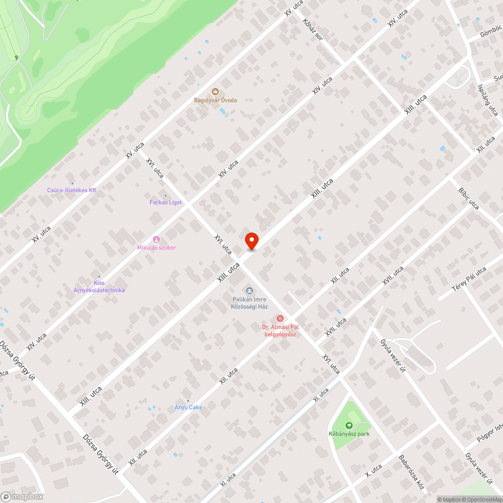 Rozsdás közműszekrény bejelentés helye