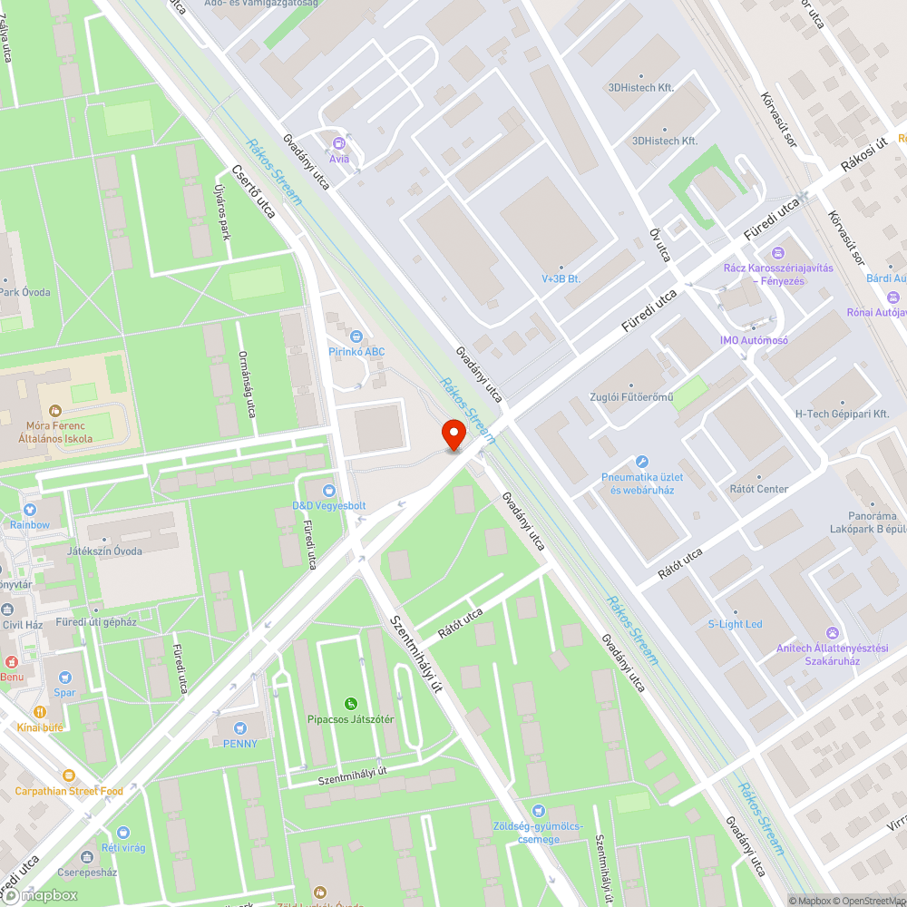 Zebra hiánya bejelentés helye