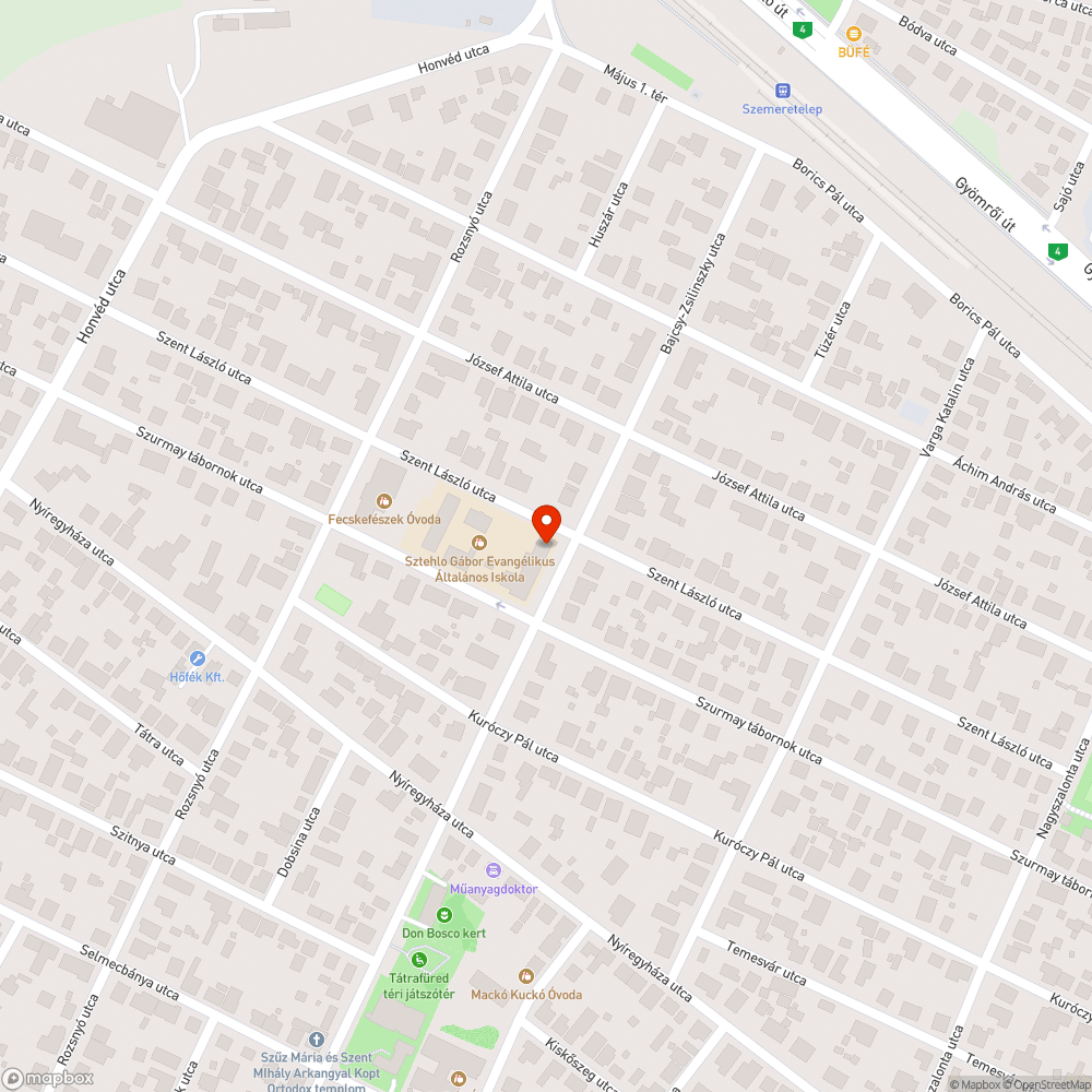 Megálló rongálódás bejelentés helye