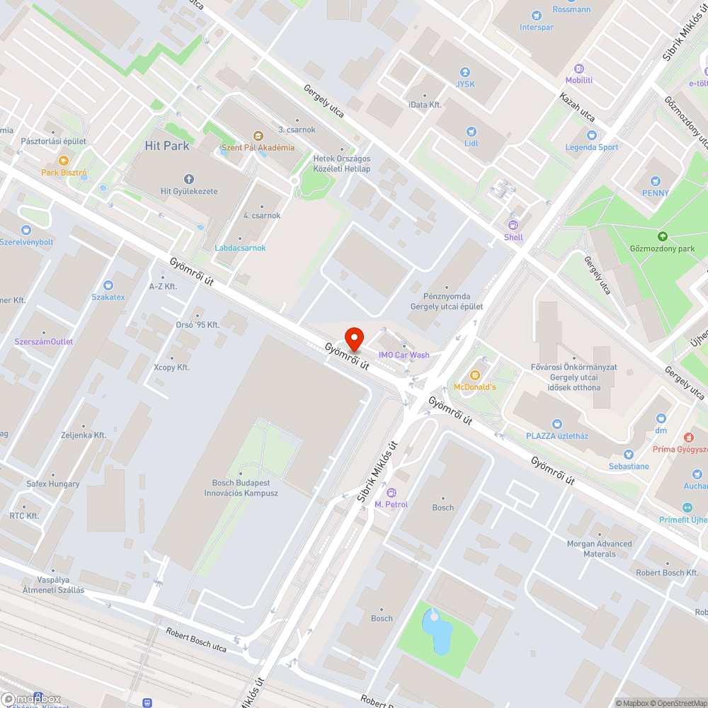 Elfordult jelzőtáblák bejelentés helye