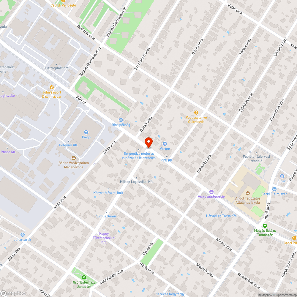 Rossz lámpaváltás, hibás érzékelő bejelentés helye