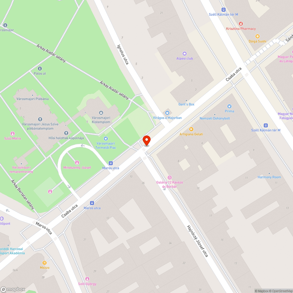 Zebra hiánya bejelentés helye