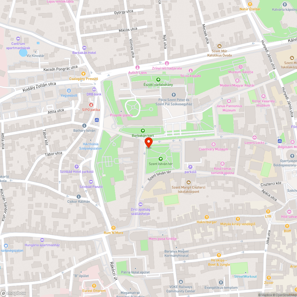 Szegény facsemete bejelentés helye