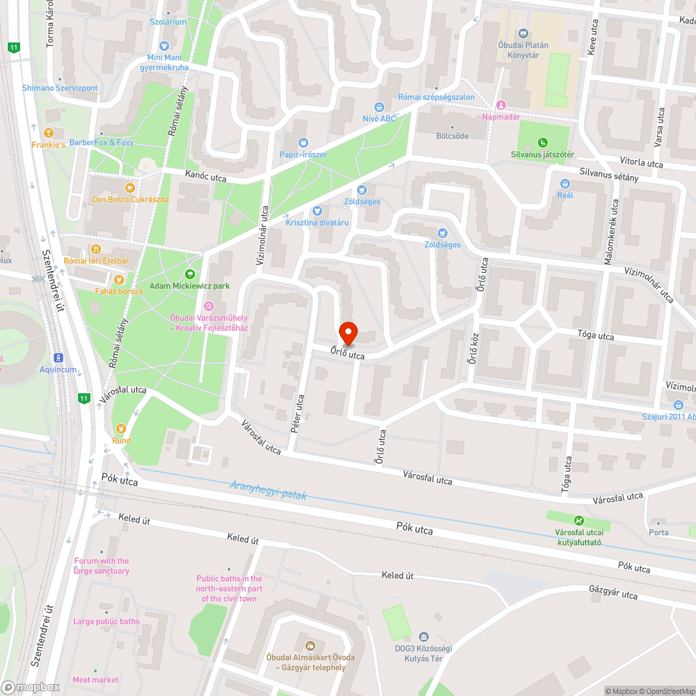 Parkolók felfestése bejelentés helye