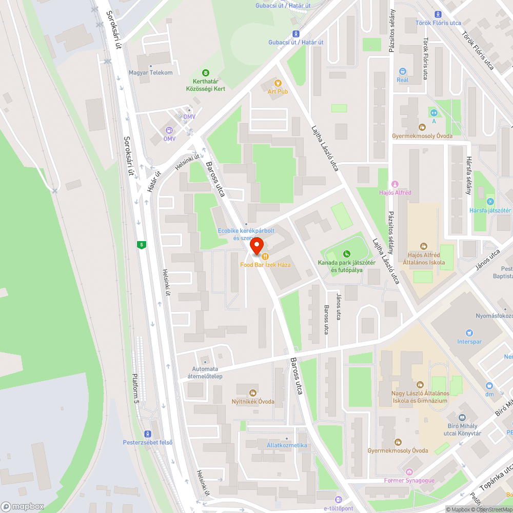 Zebra elé parkolás bejelentés helye