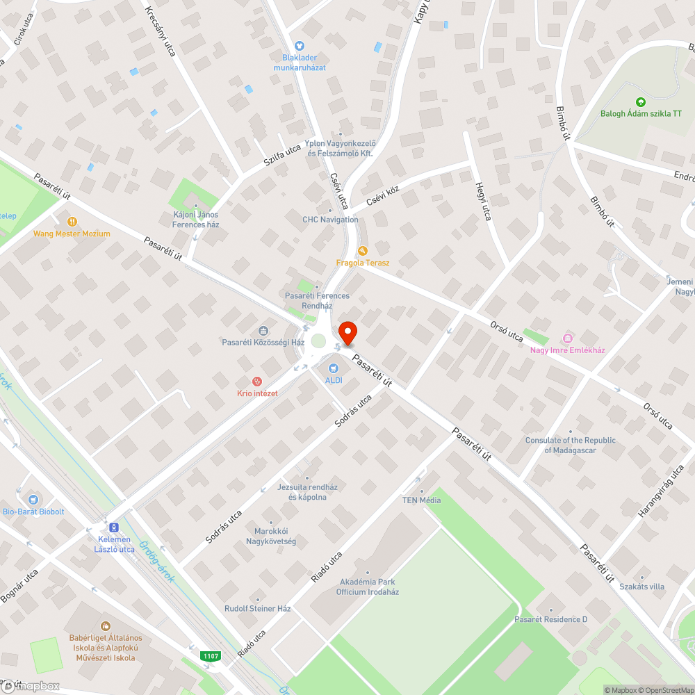 Megáll a víz bejelentés helye