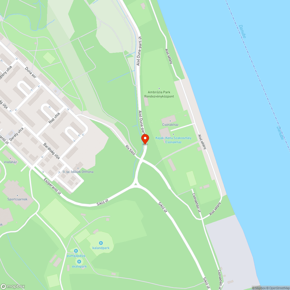 nyitott oszlopajtó bejelentés helye