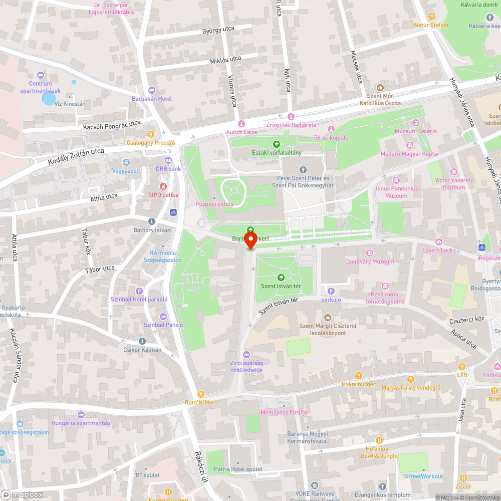 Ferde kerékpártámasz bejelentés helye