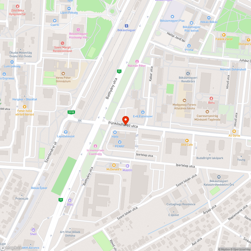 Buszmegálló takarítás bejelentés helye