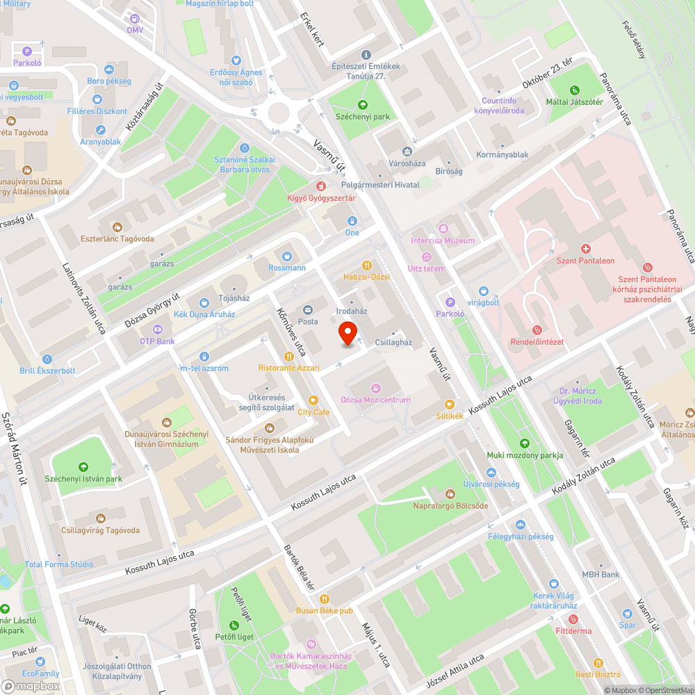 zöldterületi parkolás bejelentés helye