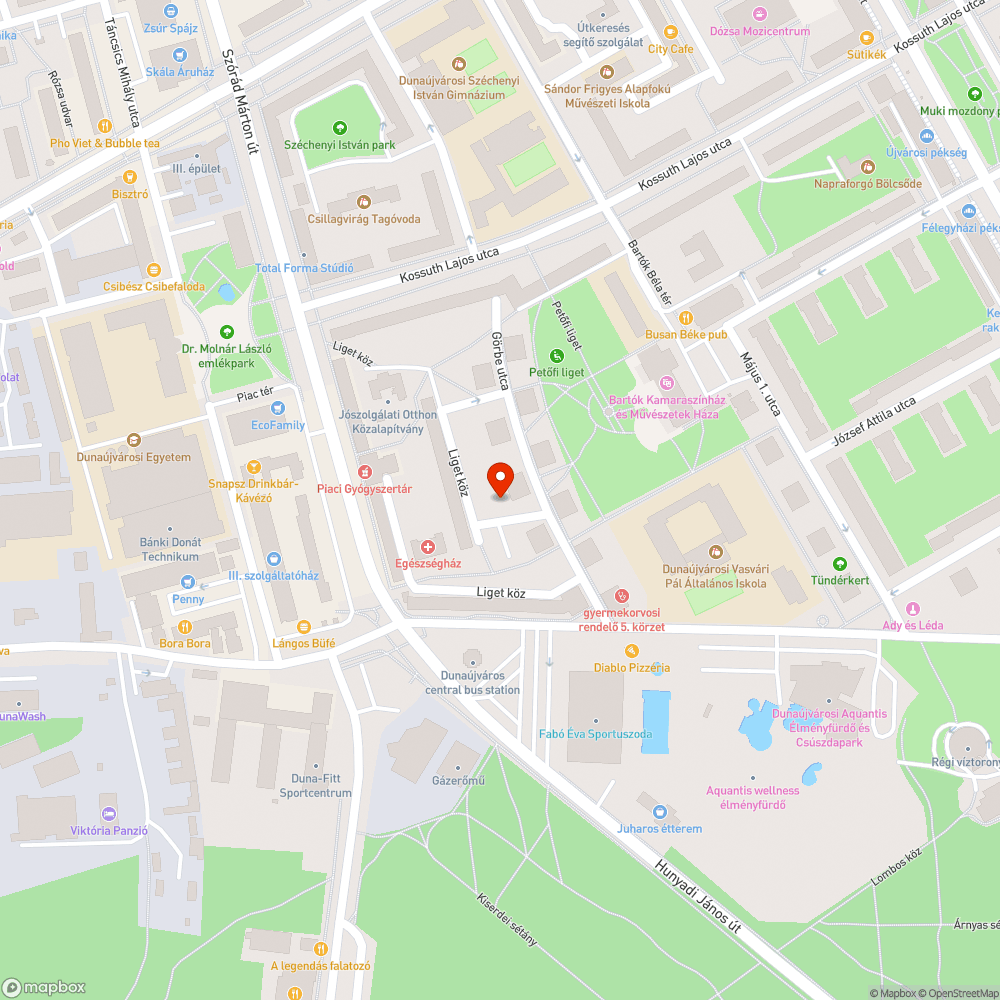 zöldterületi parkolás bejelentés helye