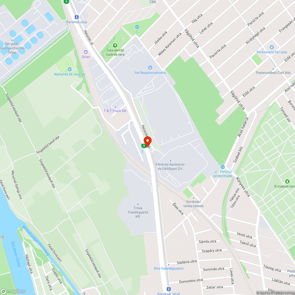 Kidöntött korlát bejelentés helye