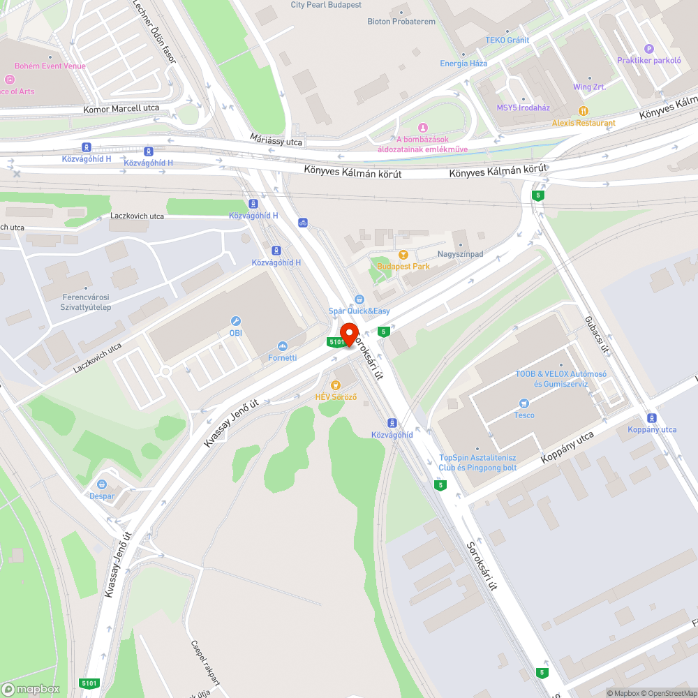 Felesleges oszloptartó bejelentés helye