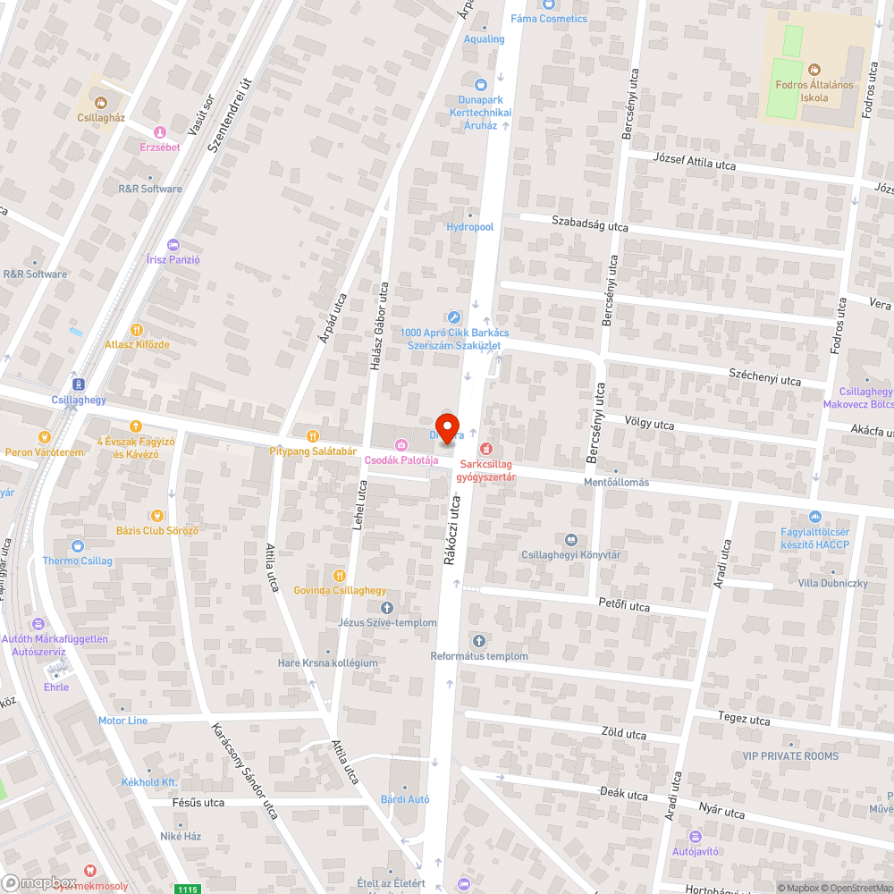 Megdőlt egy cseppet. bejelentés helye