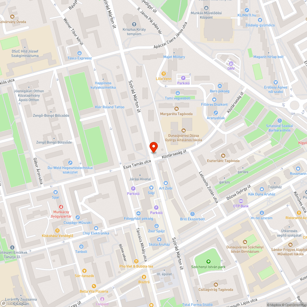 hiányzó akadálymentesítés bejelentés helye