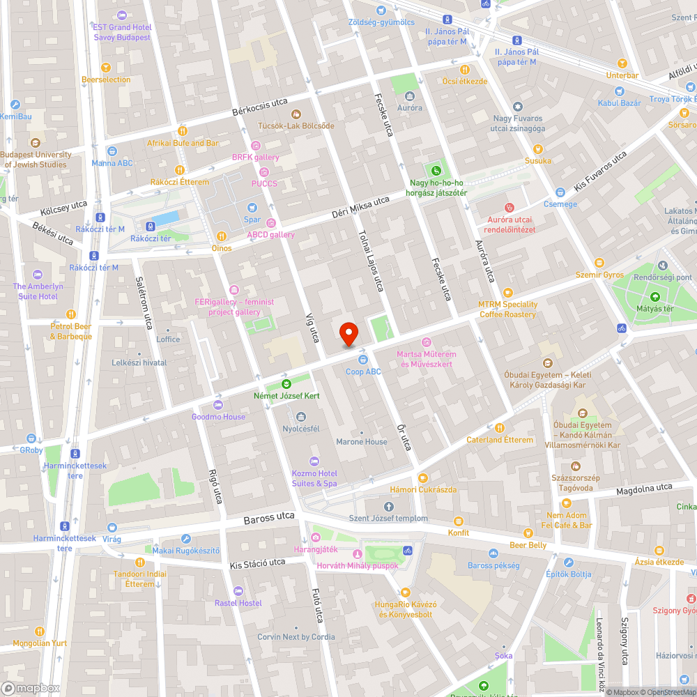 Felfestésen álló autók bejelentés helye