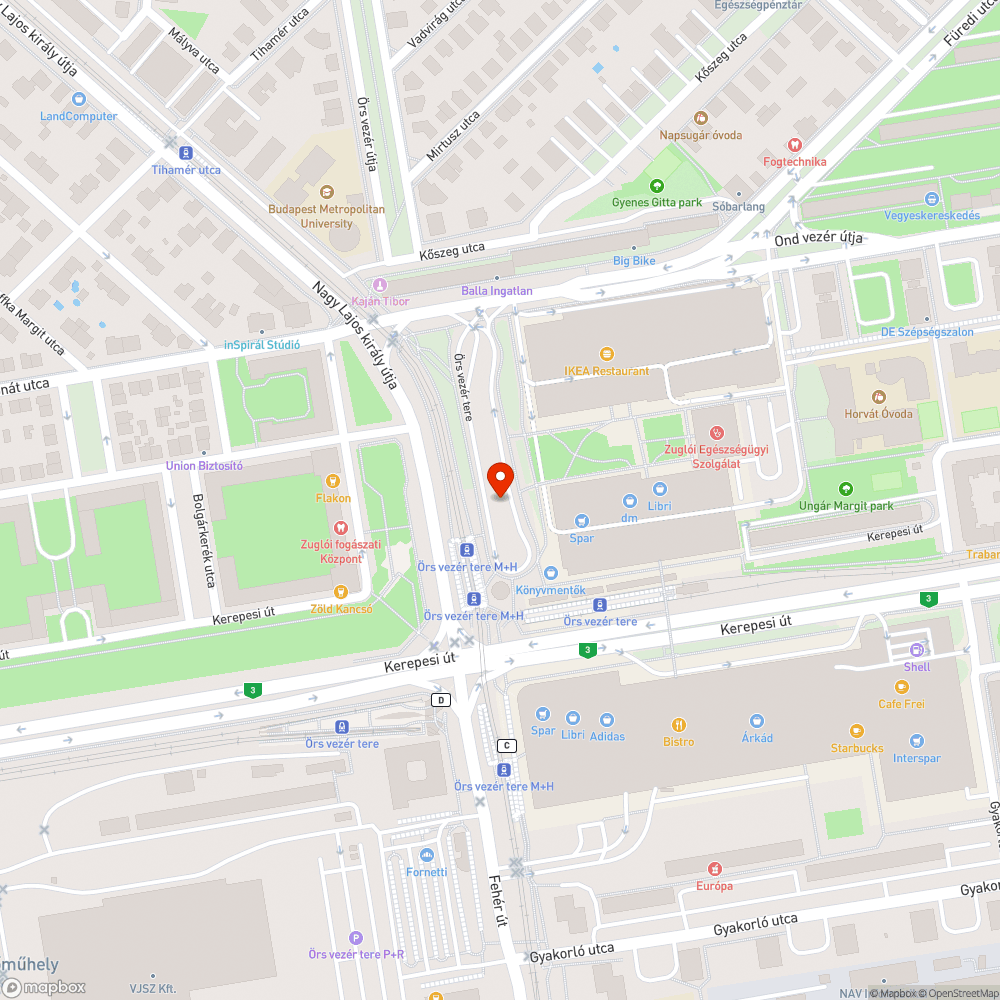 Kiégett lámpák bejelentés helye