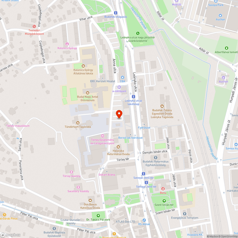 Használhatatlan parkoló bejelentés helye