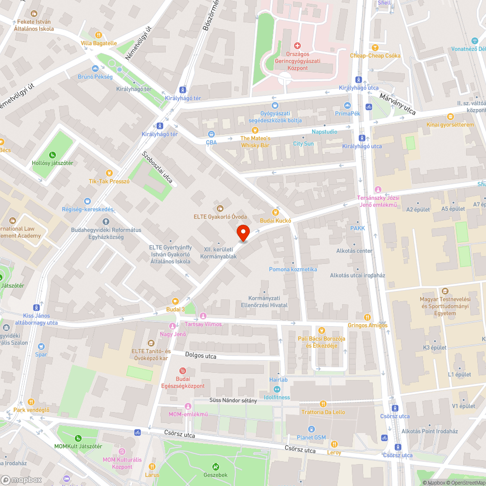 Nem világít a függő lámpa bejelentés helye