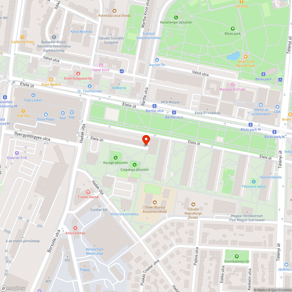 Oszlopok hiánya bejelentés helye