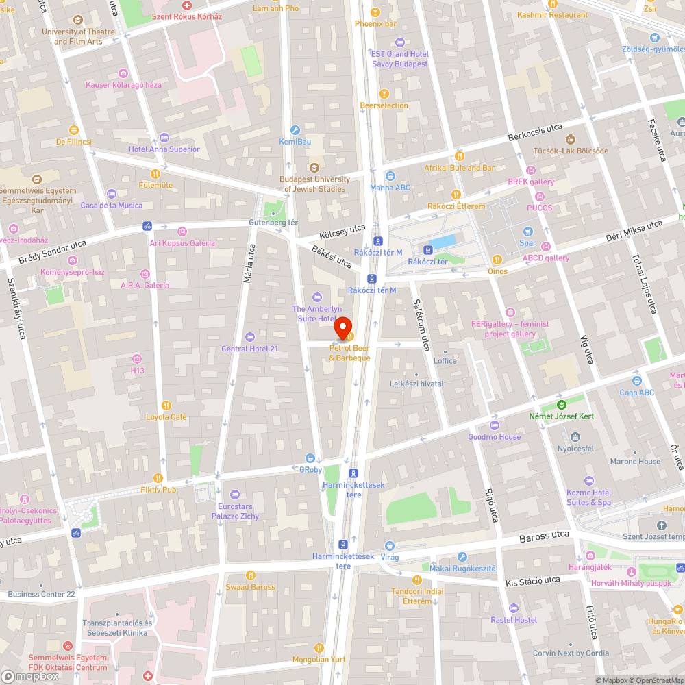 Táblázás bejelentés helye