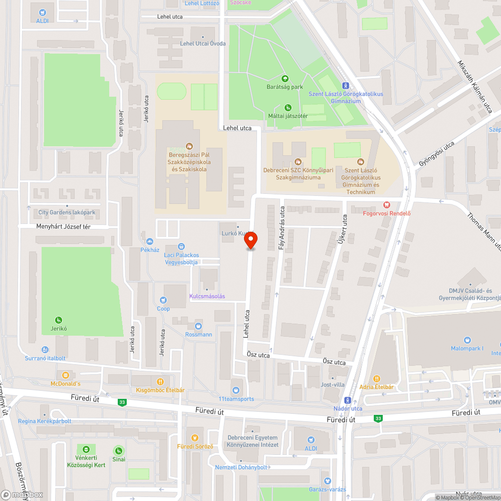 el nem takarított avar, ismét bejelentés helye