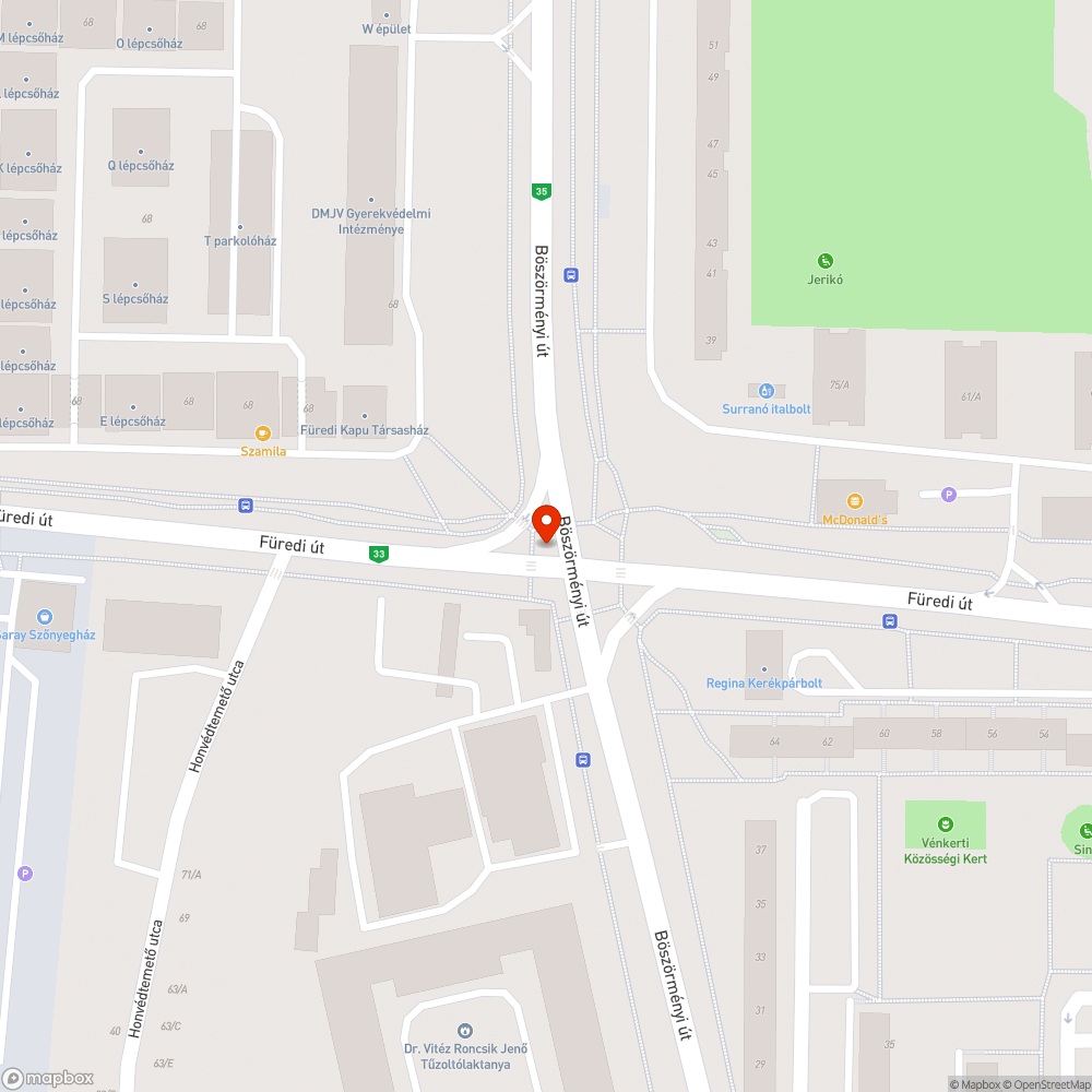 Eldugult csatorna bejelentés helye