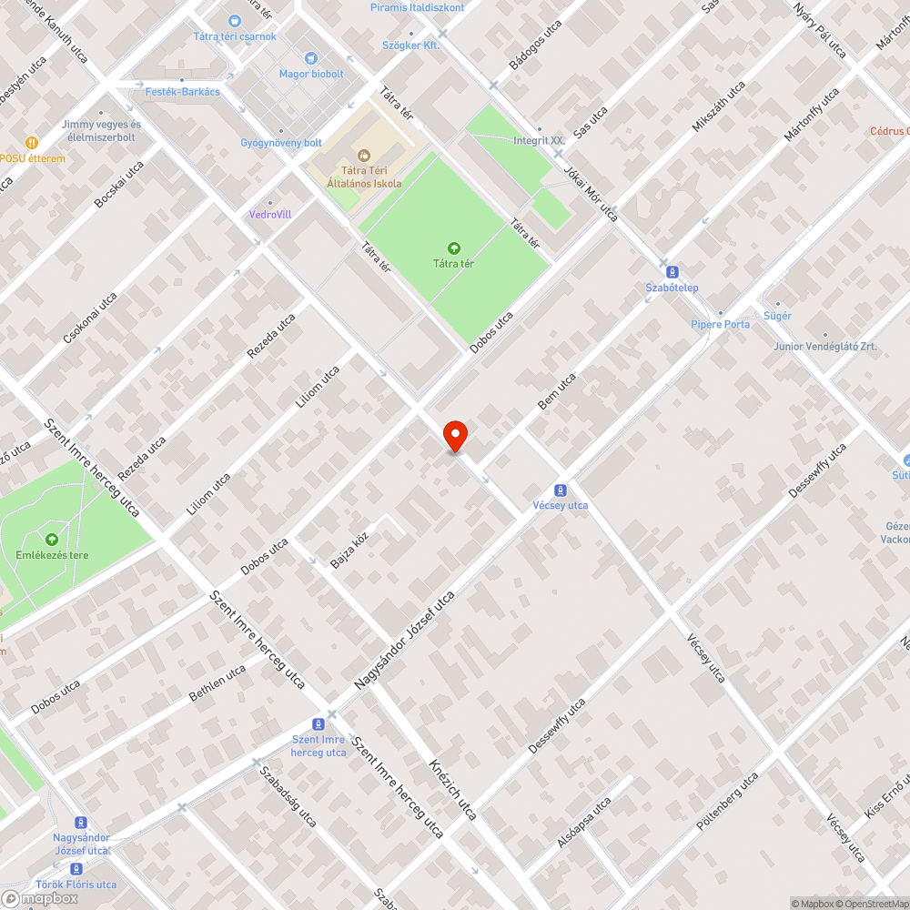 Kiégett lámpa bejelentés helye