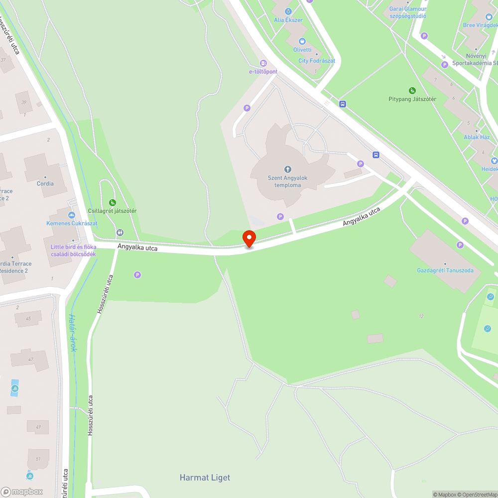 Síkos, hóeltakarítás nélküli járdaszakasz bejelentés helye