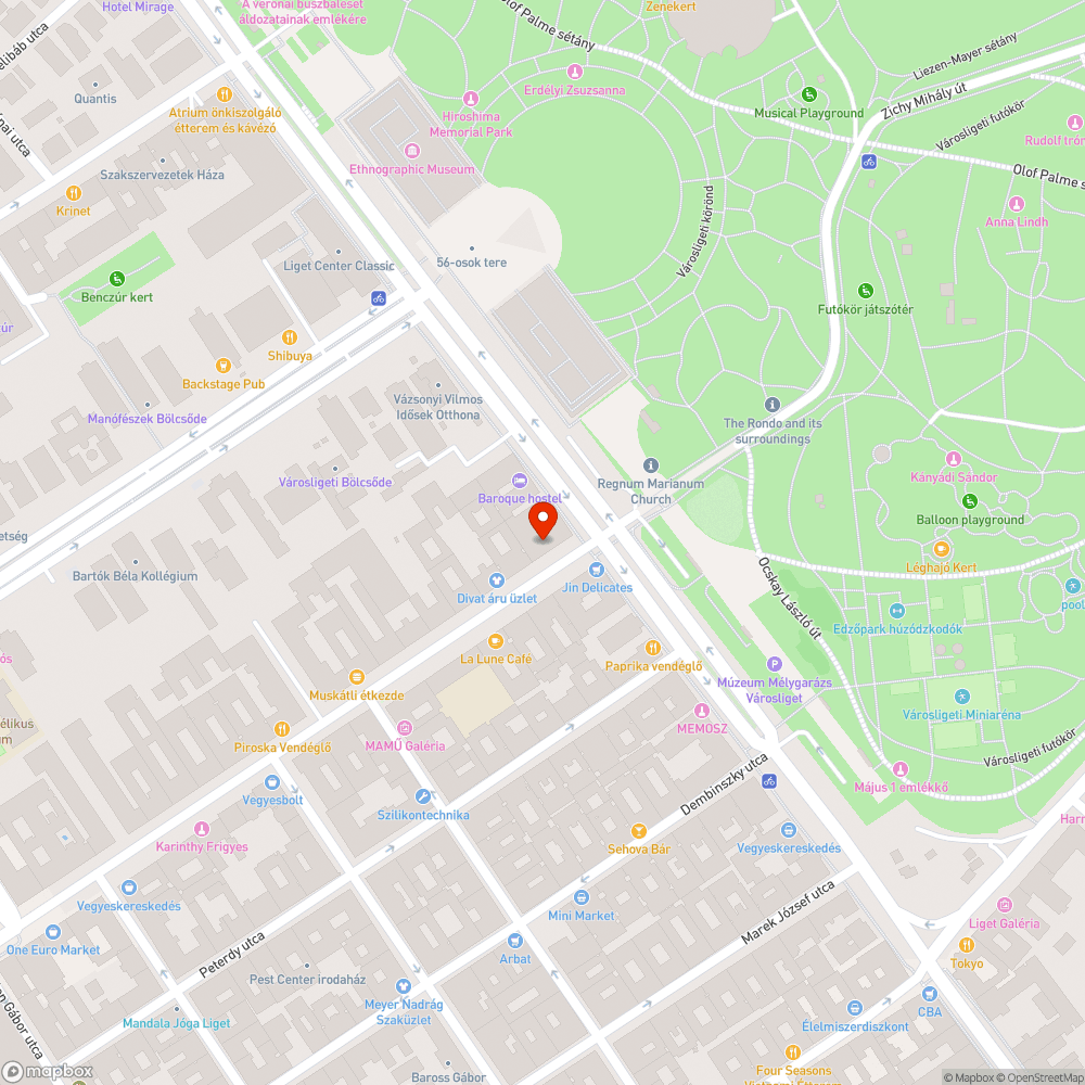 Lyukas szemetes bejelentés helye