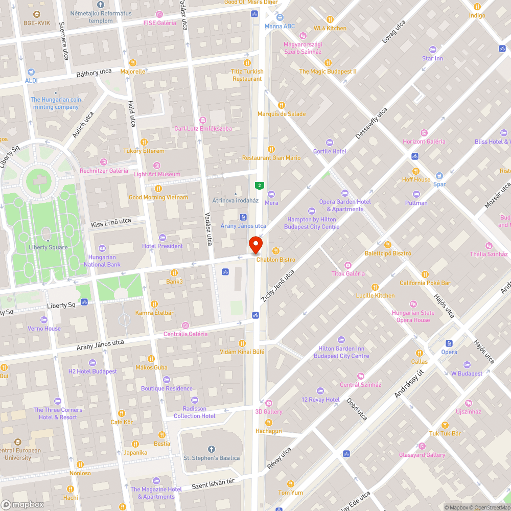 Parkolásgátló oszlopok és hó a kerékpárúton bejelentés helye