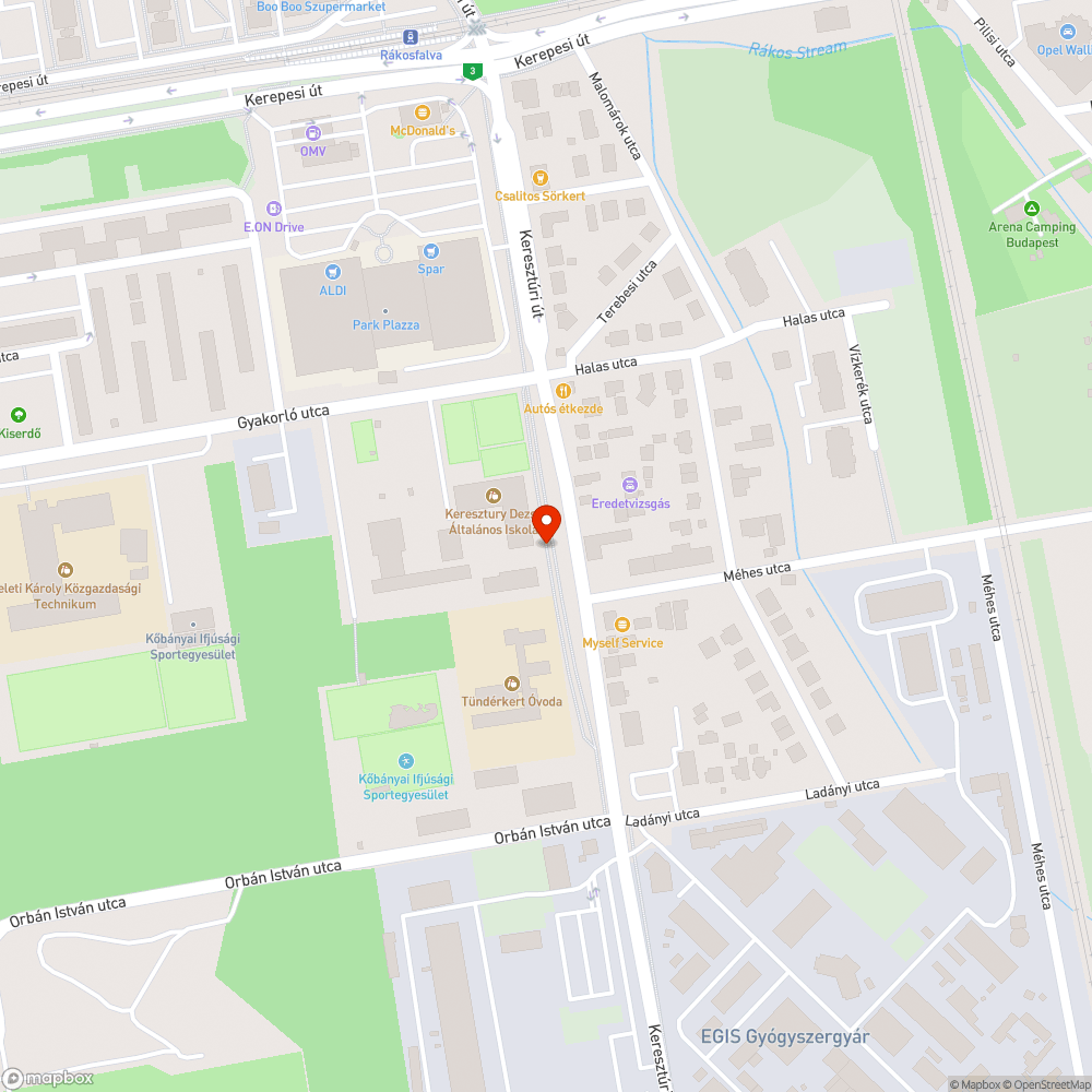 Bölcsőde és Óvoda 30 perces parkolójának szabálytalan használata bejelentés helye