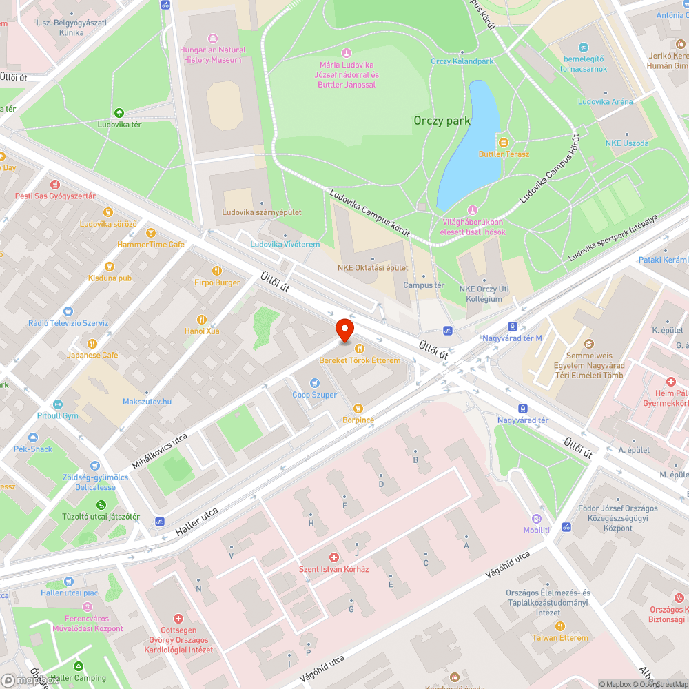 Újra kialakuló kátyú a Mihálkovics utca végén bejelentés helye