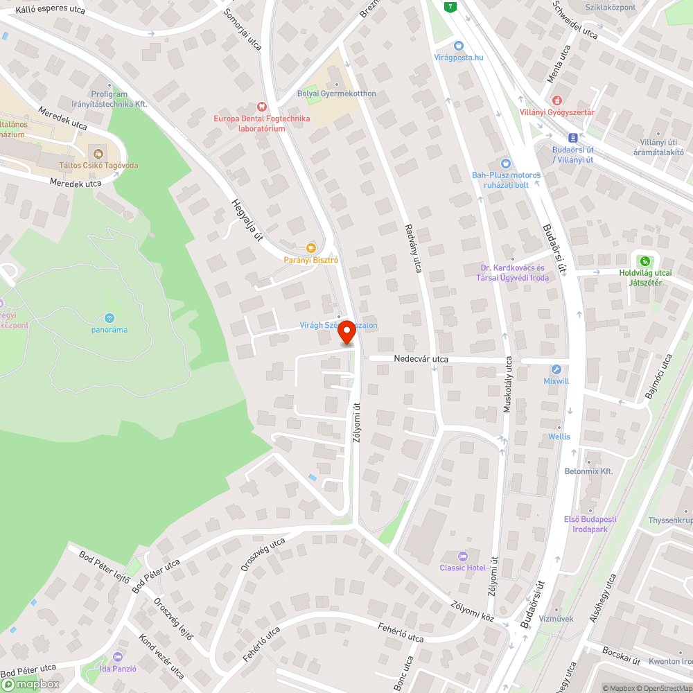 Rendszám nélküli terepjáró bejelentés helye