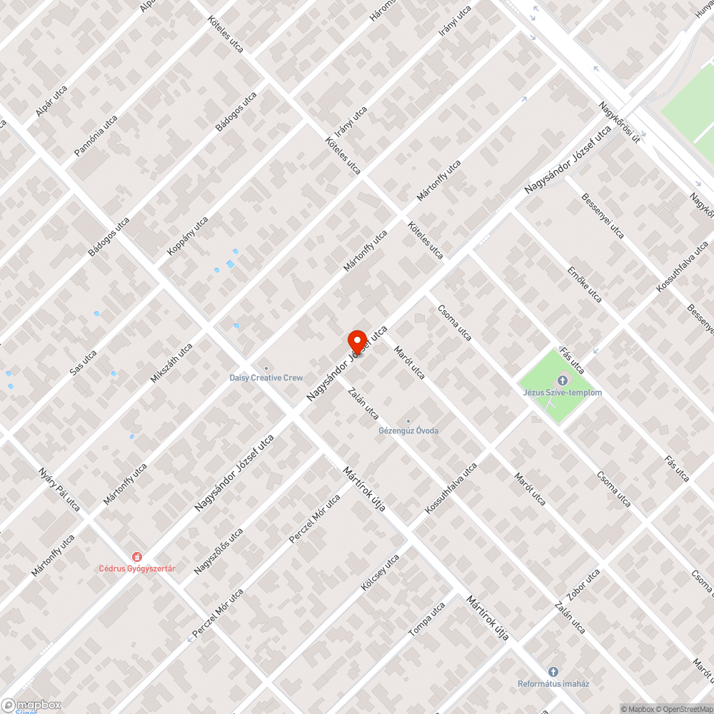 Jeges buszmegálló bejelentés helye